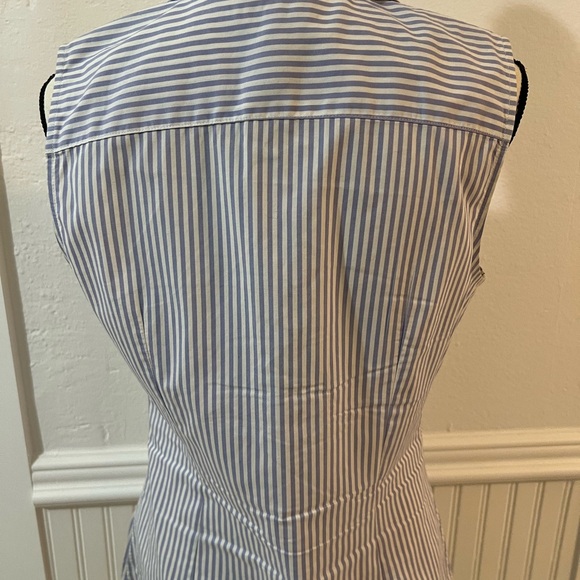 EUC Banana Republic Sleeveless Blouse Sz 8 - Picture 4 of 8